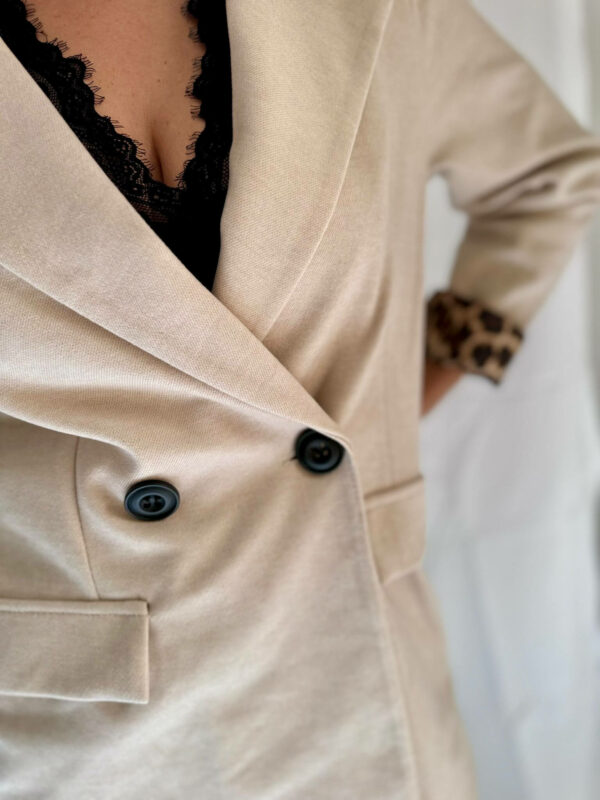 Blazer Milano Beige 1 Dettaglio 2
