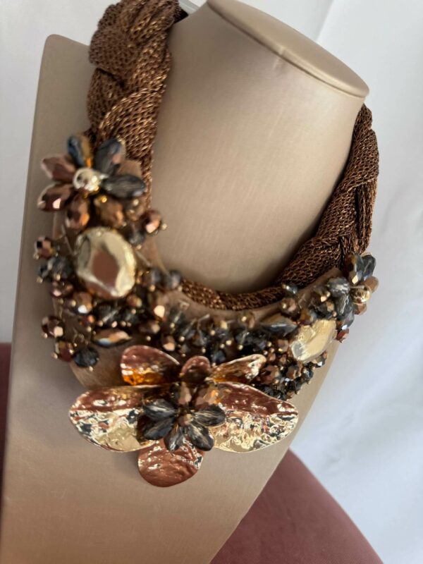 Collana Fiore Bronzo 2