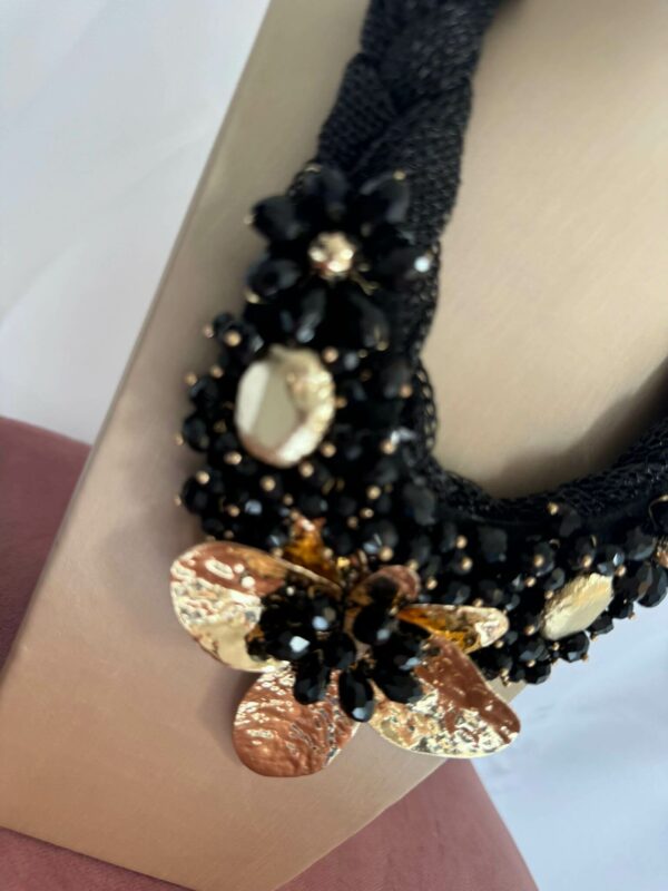 Collana Fiore Nero 2