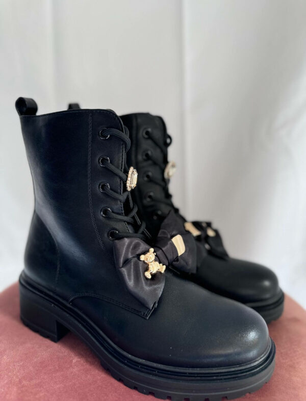 Stivaletto Teddy Nero 1